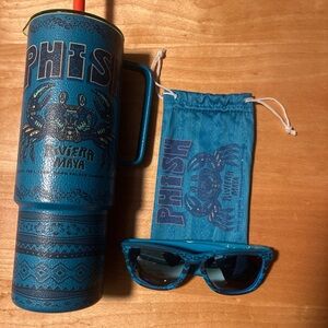 Phish Miir Blue Tumbler and Sunglasses Set Riviera Maya 2025